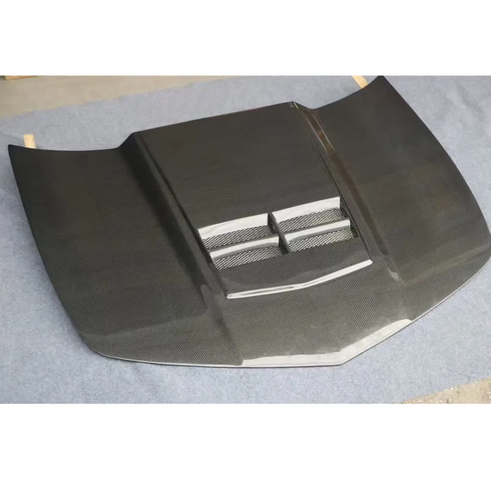 Real Carbon Fiber Car Engine Cover for Camaro 5Th 2010-2015 Car Front Engine Hood